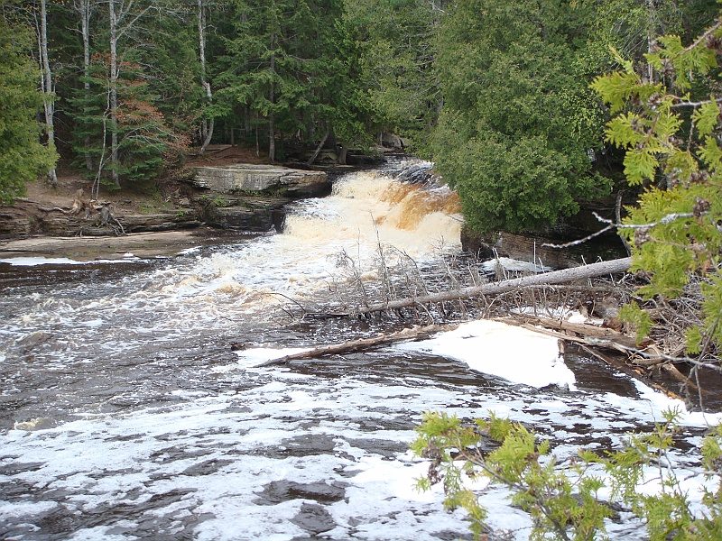 268 Memorial Day [2008 May 23].JPG - Scenes from Tahquanemon Falls in the Michigan Upper Peninsula.